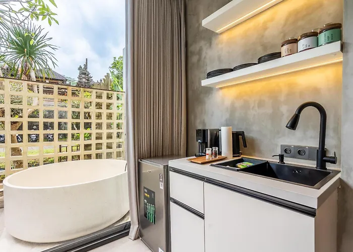 Jungle Vista - Peaceful Jungle Retreat With Pool Apartahotel Ubud
